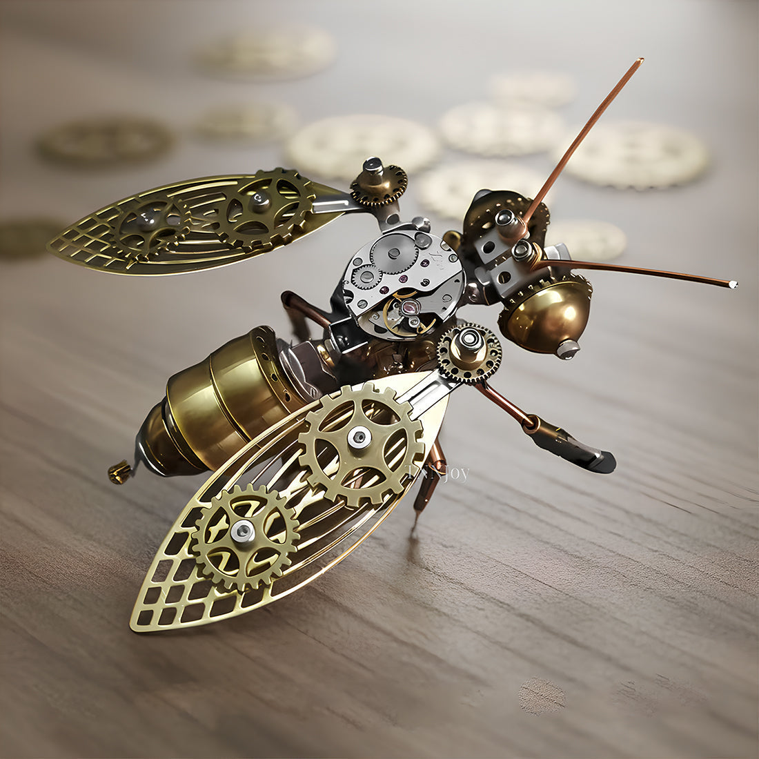 Metal Assembly Mechanical Bee: The Most Therapeutic Cyberpunk DIY Art