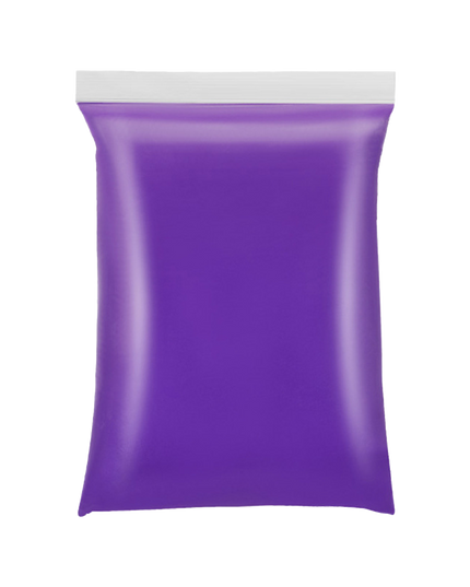Vibrant purple ultra-light modeling clay bag, perfect for imaginative DIY art projects and creative table funny decorations