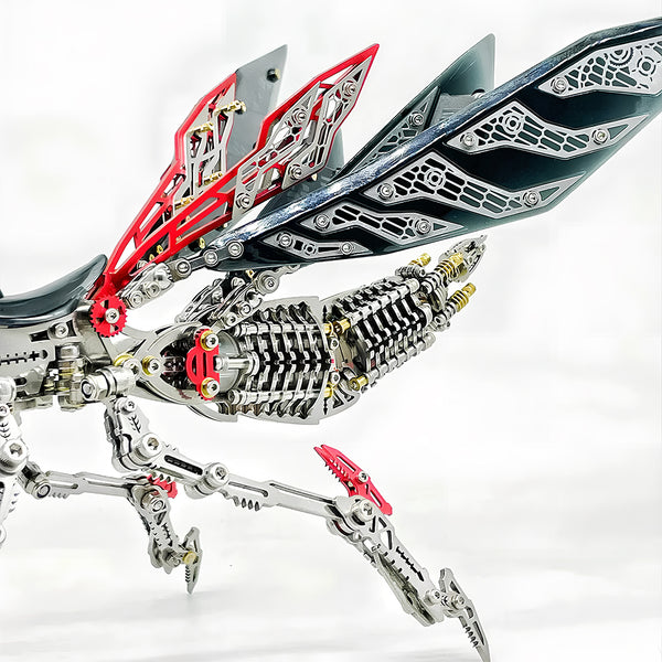 Tablefunny Mechanical Praying Mantis Metal Puzzle Kit - DIY 3D Model & Desktop Art Decor