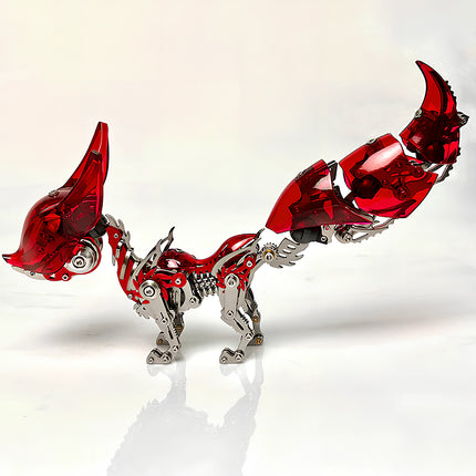Tablefunny Metal Fox Assembly Model, DIY Metal Kit 339PCS