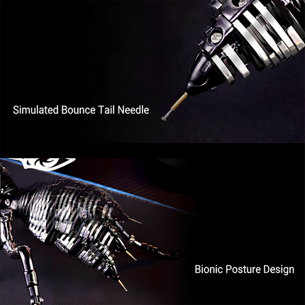 These designs integrate mechanical art with bionic principles, making the model both a challenging puzzle kit and a visually striking decorative piece, ideal for enthusiasts of steampunk, cyberpunk, and mechanical art.