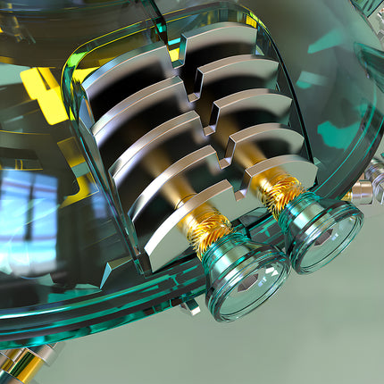 Tablefunny Creative Metal Assembly Mechanical Crab, Exquisite Model Collectible