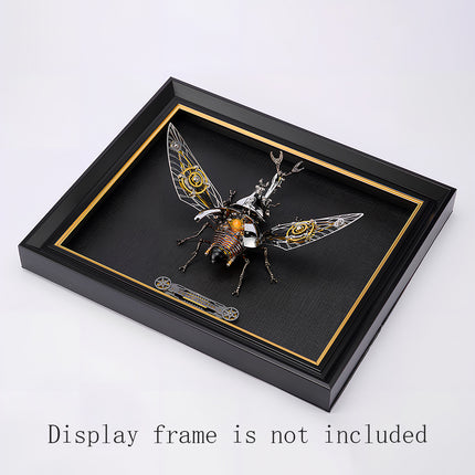 Tablefunny Steampunk Rhinoceros Beetle -  DIY Mechanical Insect Model & Interactive Desktop Decor