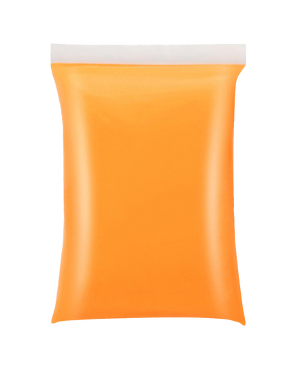 Bright orange ultra-light modeling clay refill, ideal for seasonal crafts or adding warm tones to your table funny creations