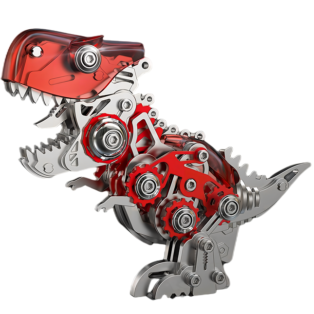 Tablefunny Metal T-Rex Model Kit - Trendy Desktop Collectible, Builds Manual Dexterity