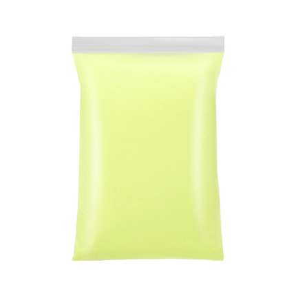 Pale lemon yellow ultra-light modeling clay pack, ideal for cheerful DIY crafts and creative table funny decorations