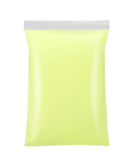 Pale lemon yellow ultra-light modeling clay pack, ideal for cheerful DIY crafts and creative table funny decorations
