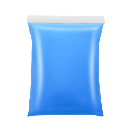 Sky blue lightweight modeling clay refill pack, perfect for creating colorful and fun table funny art pieces