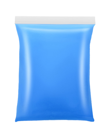 Sky blue lightweight modeling clay refill pack, perfect for creating colorful and fun table funny art pieces