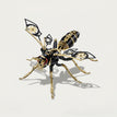 Mechanical Wasp (without base) / Black and gold