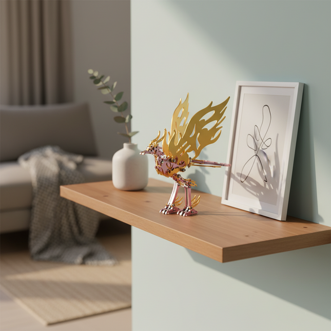 Tablefunny Metal Assembly Mythical Beast - Bifang Divine Bird 3D Creative DIY Puzzle Toy