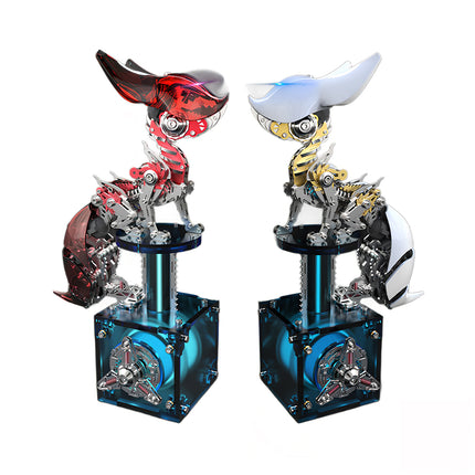 Tablefunny Metal Fox Assembly Model, DIY Metal Kit 339PCS