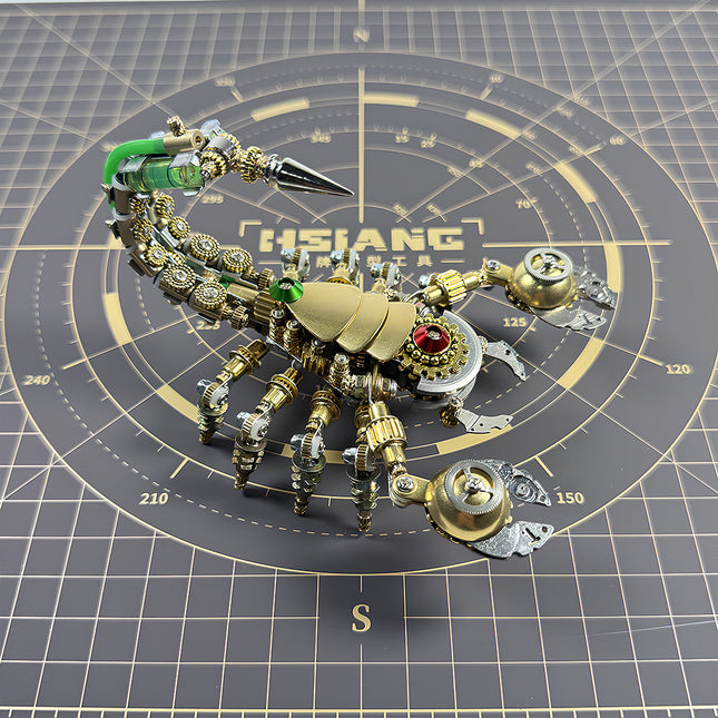 Tablefunny Steampunk Scorpion 3D Metal Model Kit -Intricate DIY Craft & Unique Decor