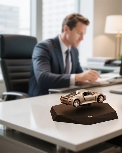 Tablefunny Magnetic Levitation Sports Car Model Display | Luxury Desk Art & Tech Enthusiast Gift