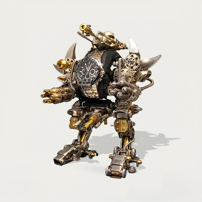 Tablefunny Taurus Steampunk Metal Mech - Creative DIY Metal Assembly Figurine