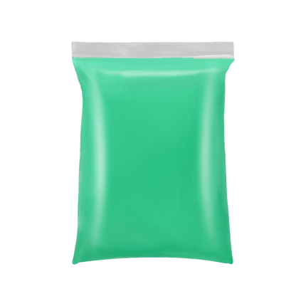 Fresh green lightweight modeling clay pack, ideal for nature-inspired table funny crafts and creative DIY projects