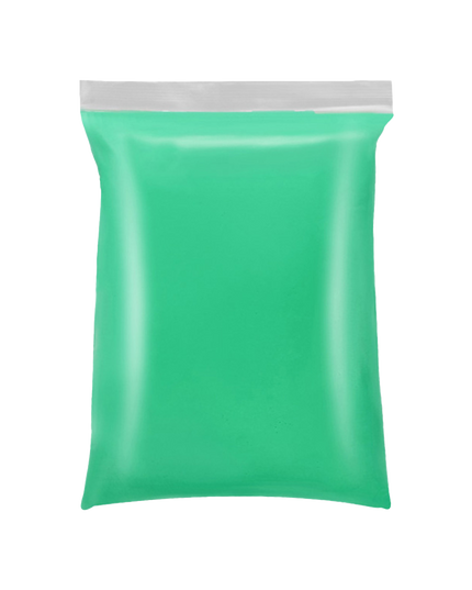 Fresh green lightweight modeling clay pack, ideal for nature-inspired table funny crafts and creative DIY projects
