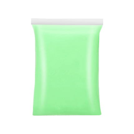 Mint green ultra-light clay pack, great for nature-inspired DIY art and playful table funny creations