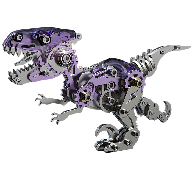 Tablefunny Metal Mechanical Dinosaur Assembly Model - 162PCS Metal Kit