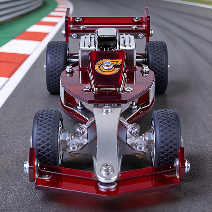 Tablefunny F1 Formula Racing Car -Stainless Steel 3D Metal Model