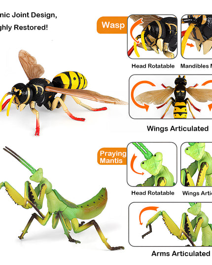 Tablefunny Explore the Insect World: Realistic 3D Puzzle Models | STEM Education | Premium Storage | Boost Imagination