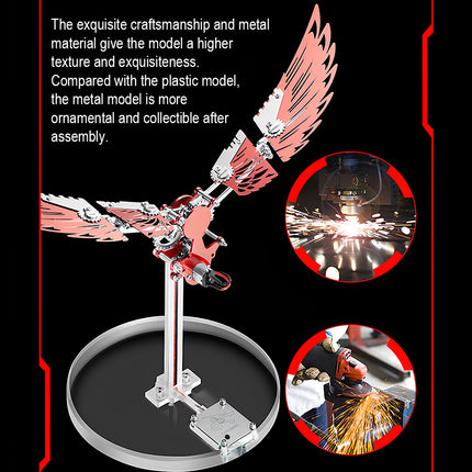 High-end DIY 3D puzzle Metal Kits for adults, featuring a collectible steampunk puzzle with premium ornamental value.