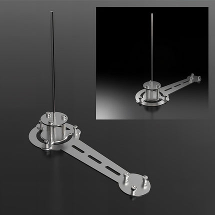 Tablefunny Precision Metal Assembled Angel Fish Model - Metal Kit 416PCS