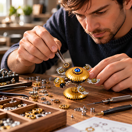 Tablefunny 3D Metal Puzzle Mechanical Sea Turtle Model Kit-DIY Steampunk Metal Assembly Craft