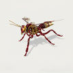 Mechanical Wasp (without base) / Red and gold