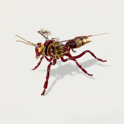 Stunning metal wasp 3D puzzle, offering an immersive metal model kit building experience.