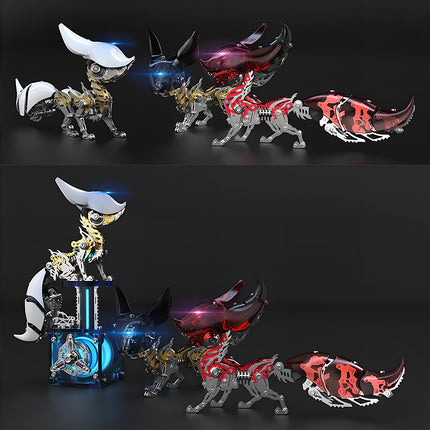 Tablefunny Metal Fox Assembly Model, DIY Metal Kit 339PCS