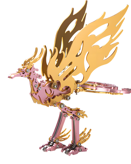 Tablefunny Metal Assembly Mythical Beast - Bifang Divine Bird 3D Creative DIY Puzzle Toy