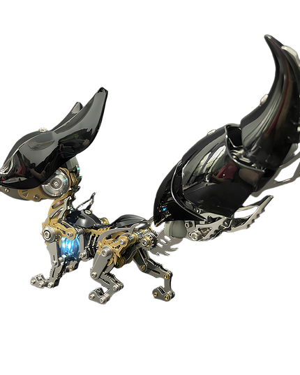 Tablefunny Metal Fox Assembly Model, DIY Metal Kit 339PCS