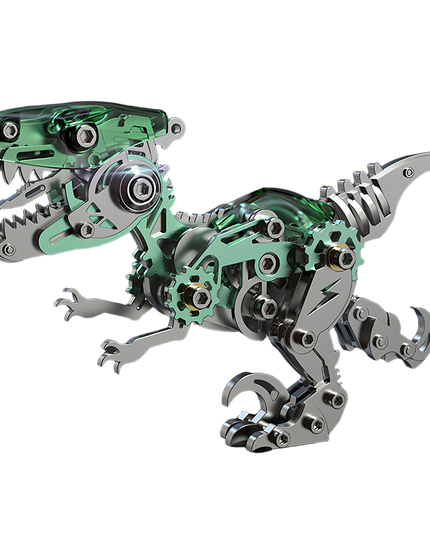 Tablefunny Metal Mechanical Dinosaur Assembly Model - 162PCS Metal Kit