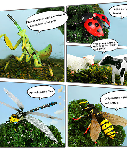 Tablefunny Explore the Insect World: Realistic 3D Puzzle Models | STEM Education | Premium Storage | Boost Imagination