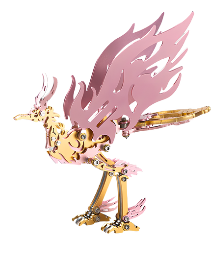 Tablefunny Metal Assembly Mythical Beast - Bifang Divine Bird 3D Creative DIY Puzzle Toy