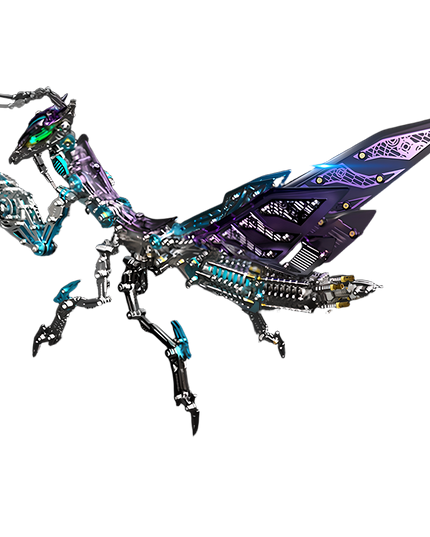 Tablefunny Mechanical Mantis Metal Assembly Model (1109 PCS), Metal Creative Display Piece
