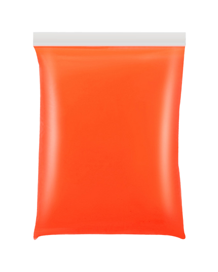 Bright orange-red ultra-light clay pack, perfect for bold DIY creations, seasonal crafts, and playful table funny projects