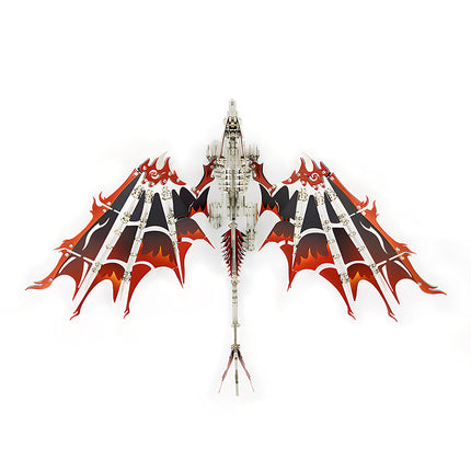 Tablefunny Inferno Dragon 3D Metal Model Kit -Masterpiece for Display & Build Challenge
