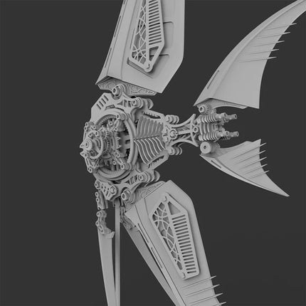 Tablefunny Precision Metal Assembled Angel Fish Model - Metal Kit 416PCS