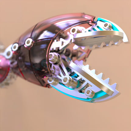 Tablefunny Creative Metal Assembly Mechanical Crab, Exquisite Model Collectible