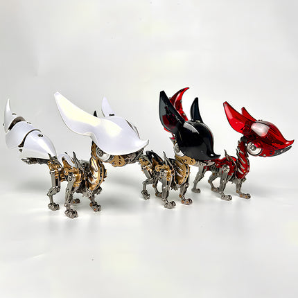 Tablefunny Metal Fox Assembly Model, DIY Metal Kit 339PCS