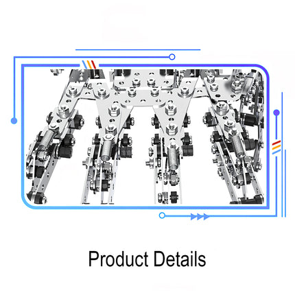 Detailed view of DIY 3D puzzle Metal Kits joints, featuring high-quality stainless steel parts of a steampunk puzzle.