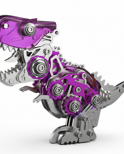 Tablefunny Metal T-Rex Model Kit - Trendy Desktop Collectible, Builds Manual Dexterity