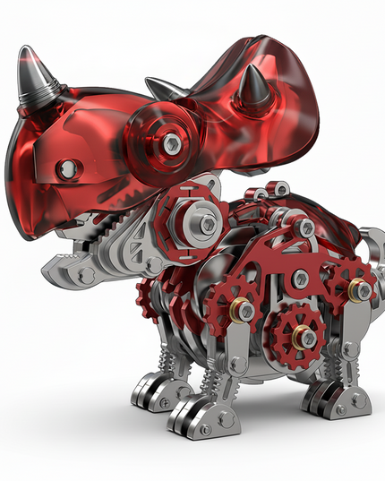 Tablefunny Metal Model Triceratops - 3D Puzzle Metal Kit