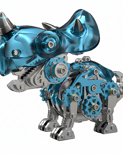 Tablefunny Metal Model Triceratops - 3D Puzzle Metal Kit