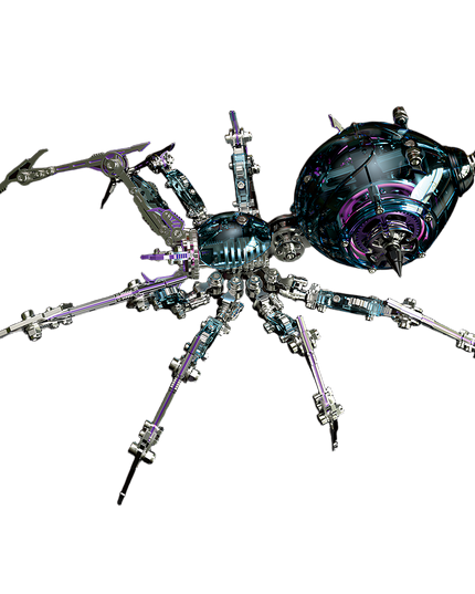 Tablefunny DIY Mechanical Spider Metal Kit Model, Adult High-Difficulty Puzzle Toy