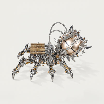 Tablefunny Mechanical Spider, steampunk 3D metal puzzle, collectible shelf decor