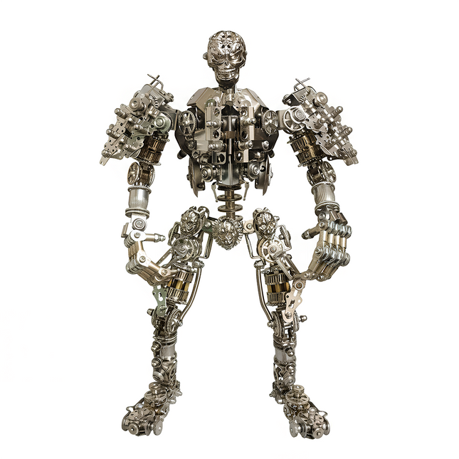 Tablefunny Precision Machinist-DIY Metal Assembly Robot Model