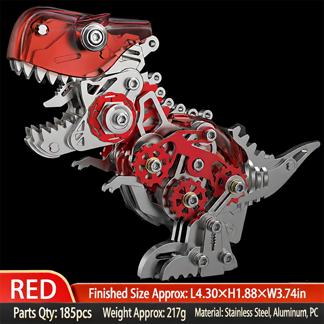 Tablefunny Metal T-Rex Model Kit - Trendy Desktop Collectible, Builds Manual Dexterity